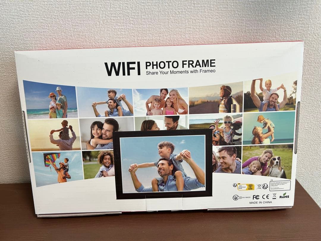 FRAMEO 10.5インチスマートWiFiデジタルフォトフレーム