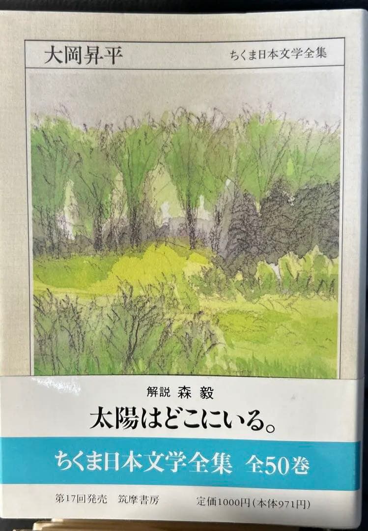 【第一刷】　ちくま日本文学全集　17冊セット