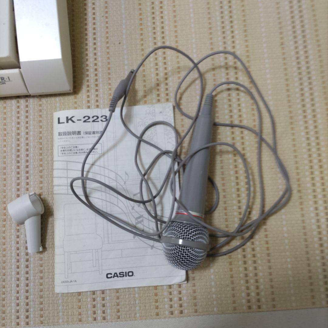 CASIO LK-223 電子キーボード 本体