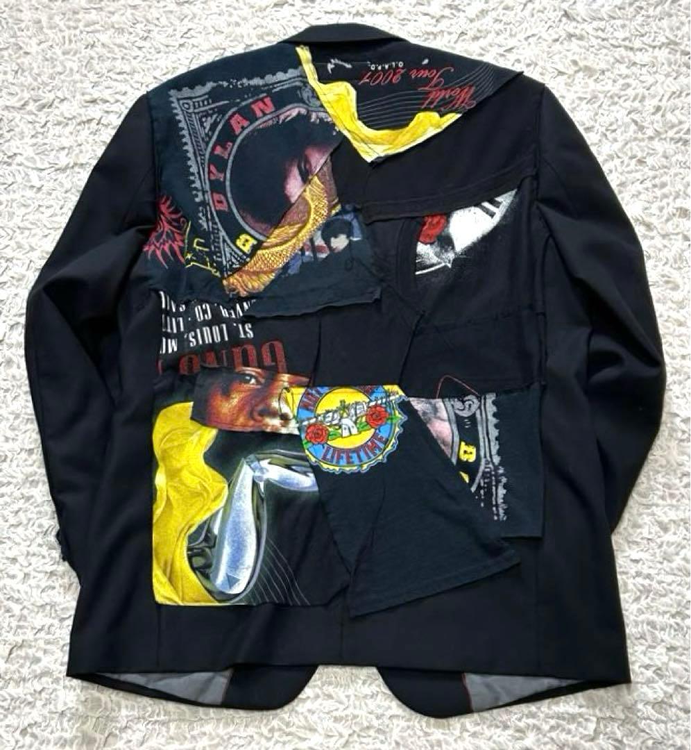【正規品】DISCOVERED Collage Band Tee Jacket