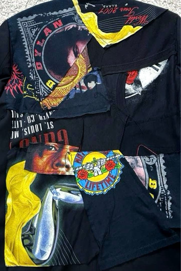 【正規品】DISCOVERED Collage Band Tee Jacket