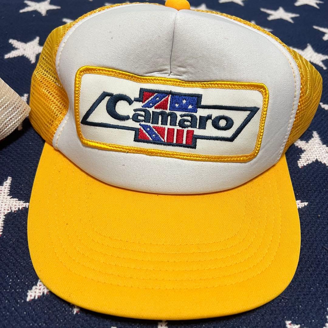 USA製 80s 企業系 メッシュキャップ トラッカーキャップ シボレー 76.