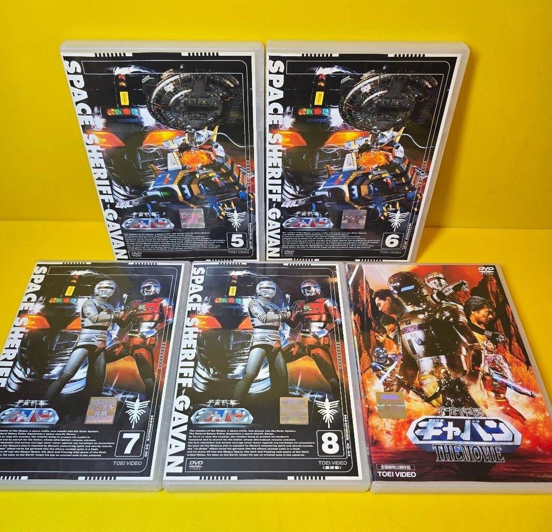 新品ケース交換済　・宇宙刑事シャイダ－、シャリバン、ギャバンDVD31巻セット