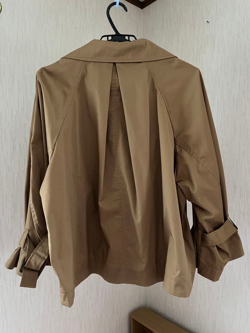 Apart by 【 新品 】ショートダブル ブレスト トレンチコート