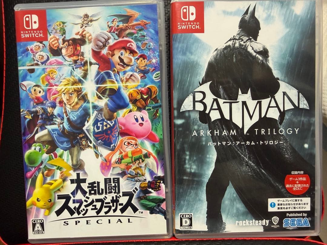 Nintendo Switch 本体とゲーム2本