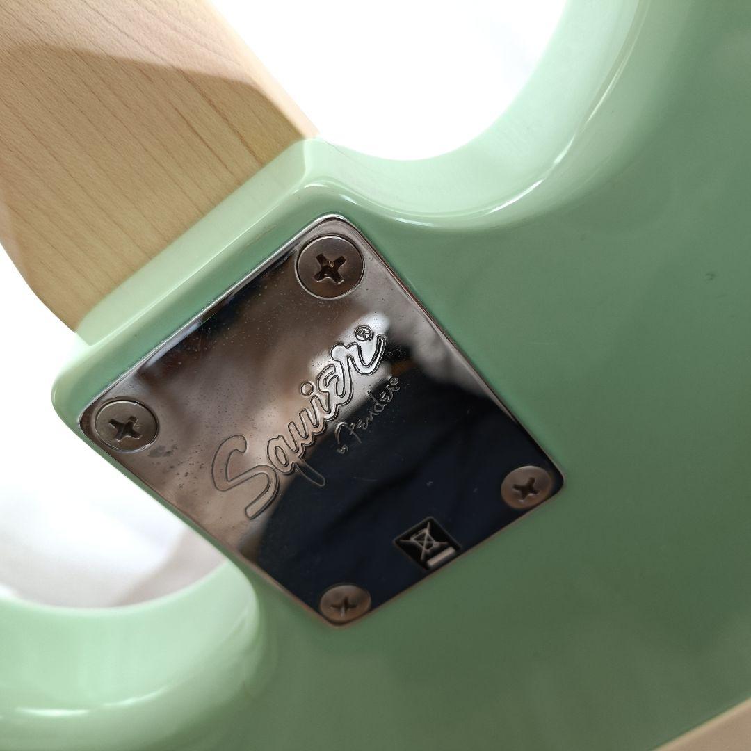 メンテ済｜Squier ストラトキャスター サーフグリーン 追柾目ネック