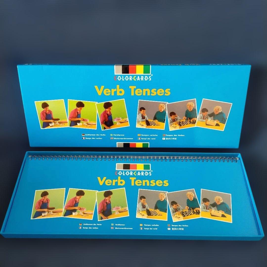 Colorcards Verb Tenses 教材