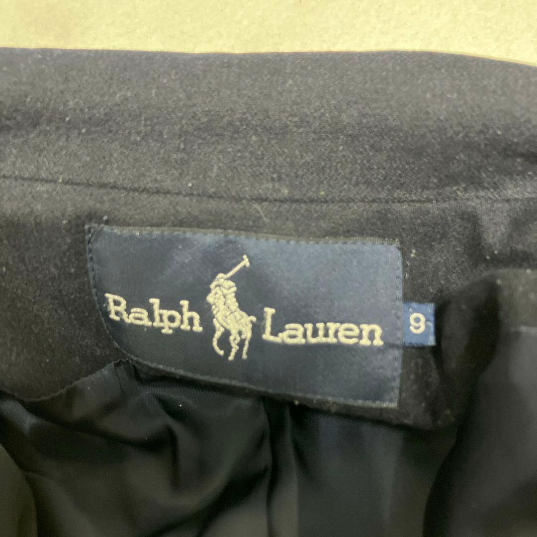 RALPH LAUREN 紺ブレ 金ボタン テーラードジャケット9号