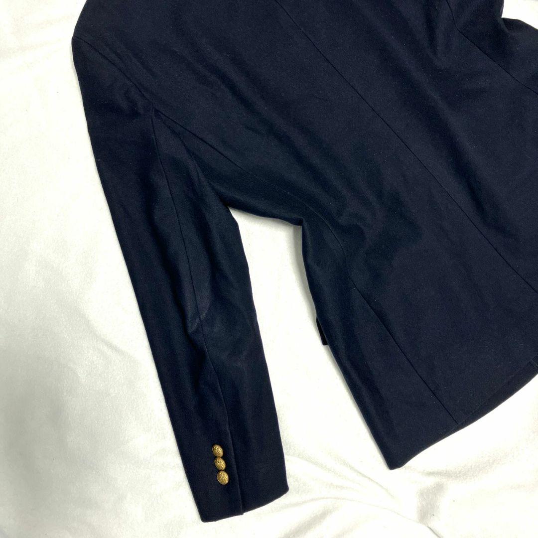 RALPH LAUREN 紺ブレ 金ボタン テーラードジャケット9号