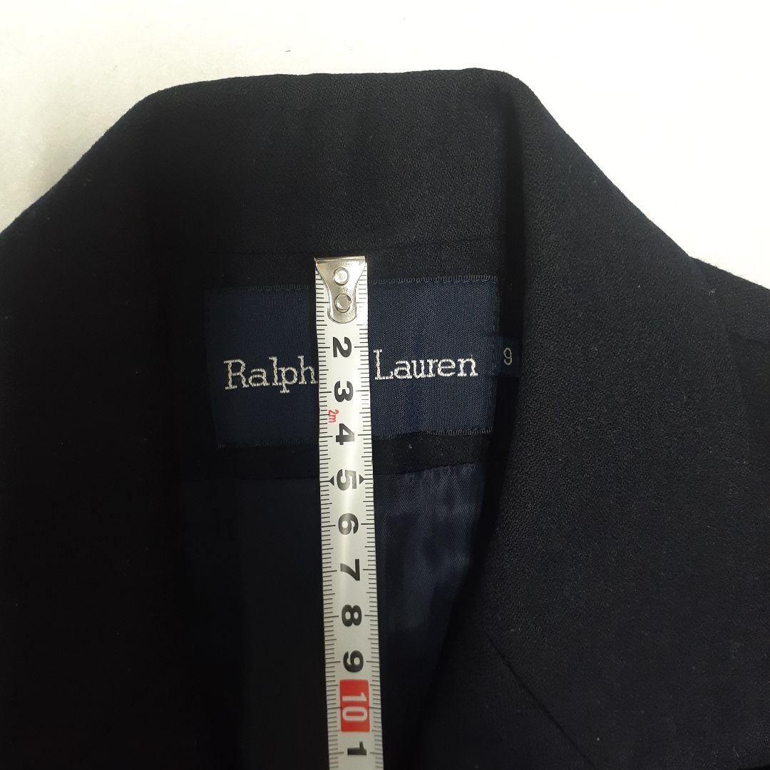 RALPH LAUREN 紺ブレ 金ボタン テーラードジャケット9号