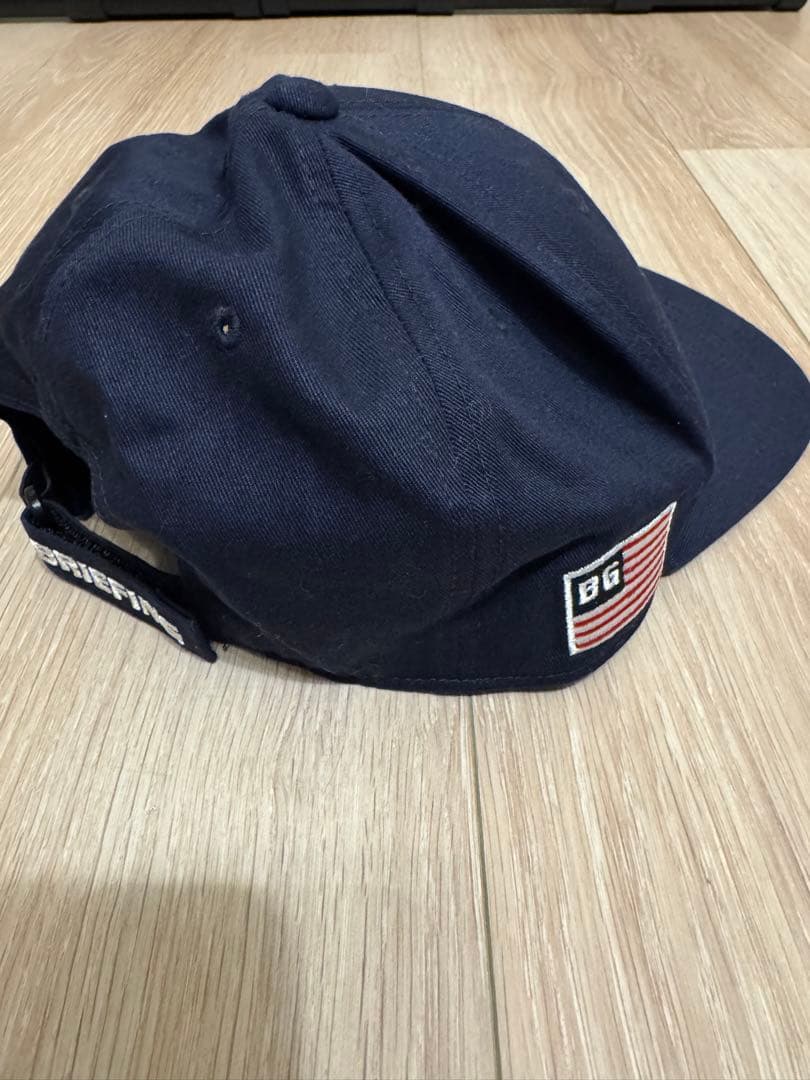 【希少未使用品】前モデルBロゴ ブリーフィングCAP ネイビー