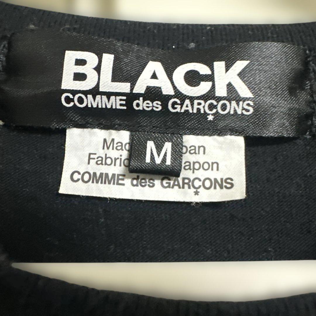 BLACK COMME des GARÇONS Tシャツ ブラック