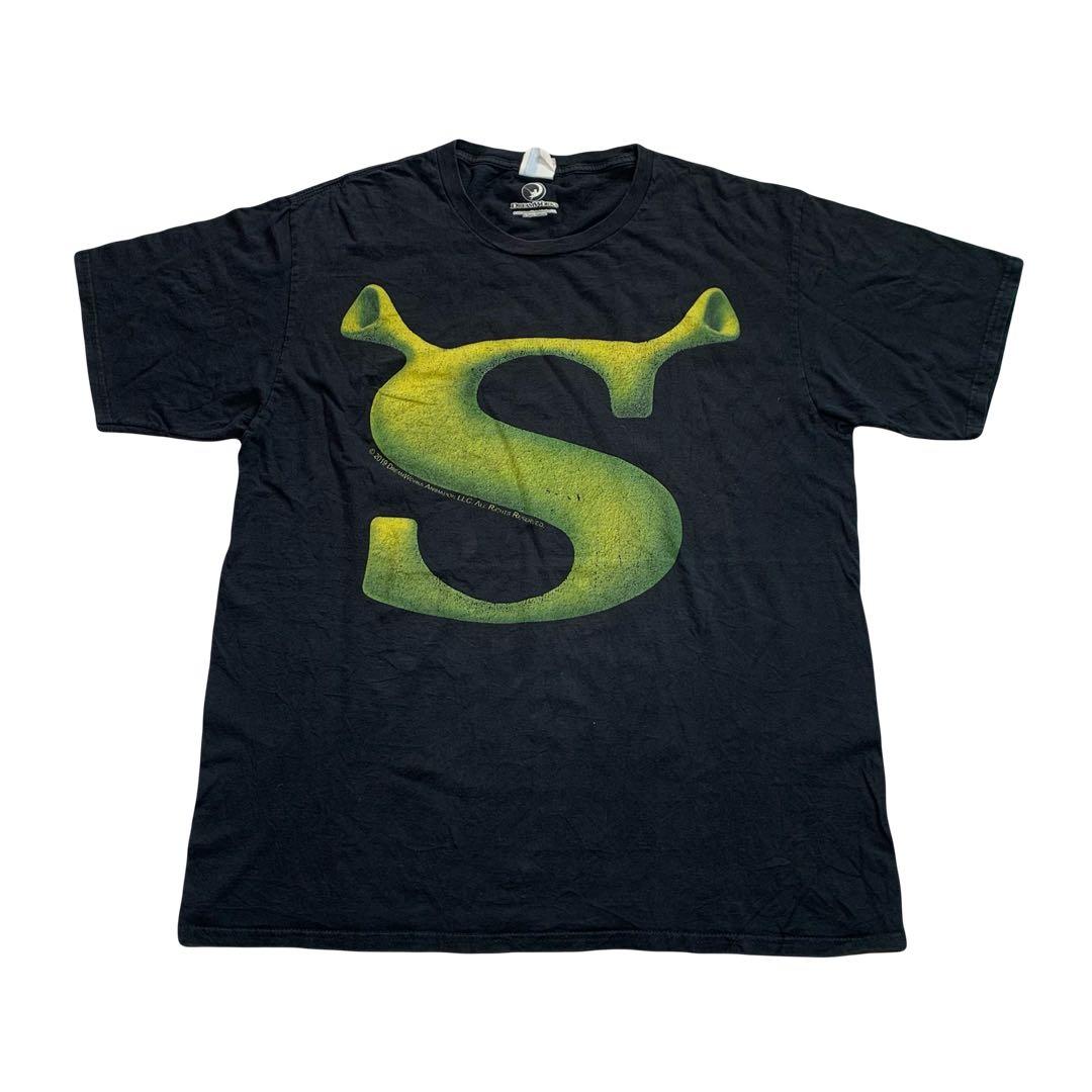 y2k シュレック supreme TEE ロゴ 希少 black コピーライト