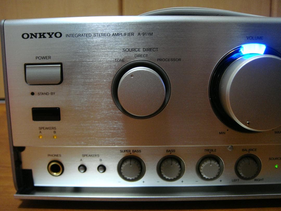 整備済 程度良 ONKYOオンキョー INTEC275アンプ A-911M取説付