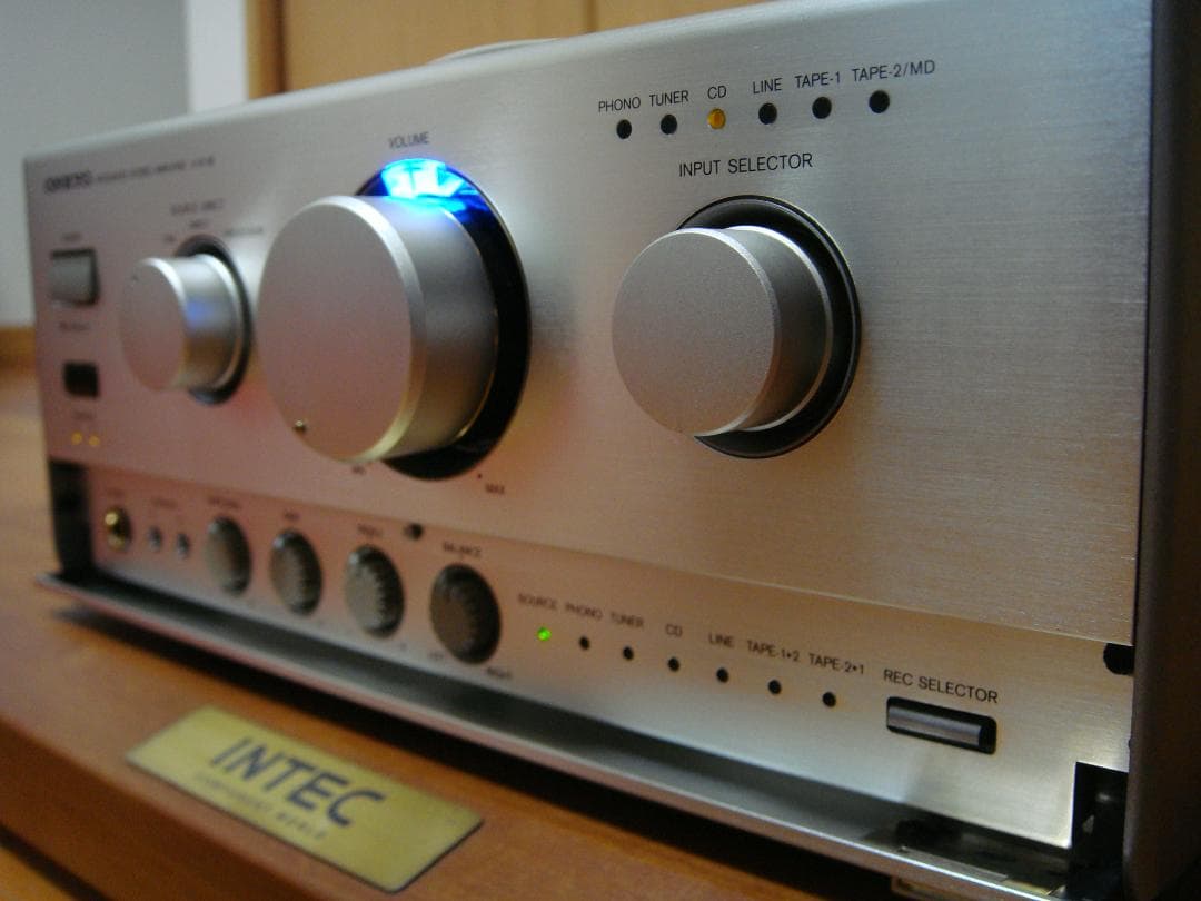 整備済 程度良 ONKYOオンキョー INTEC275アンプ A-911M取説付