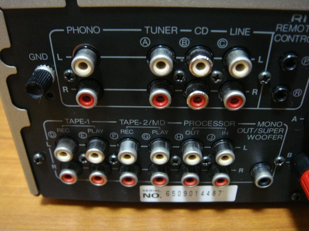 整備済 程度良 ONKYOオンキョー INTEC275アンプ A-911M取説付