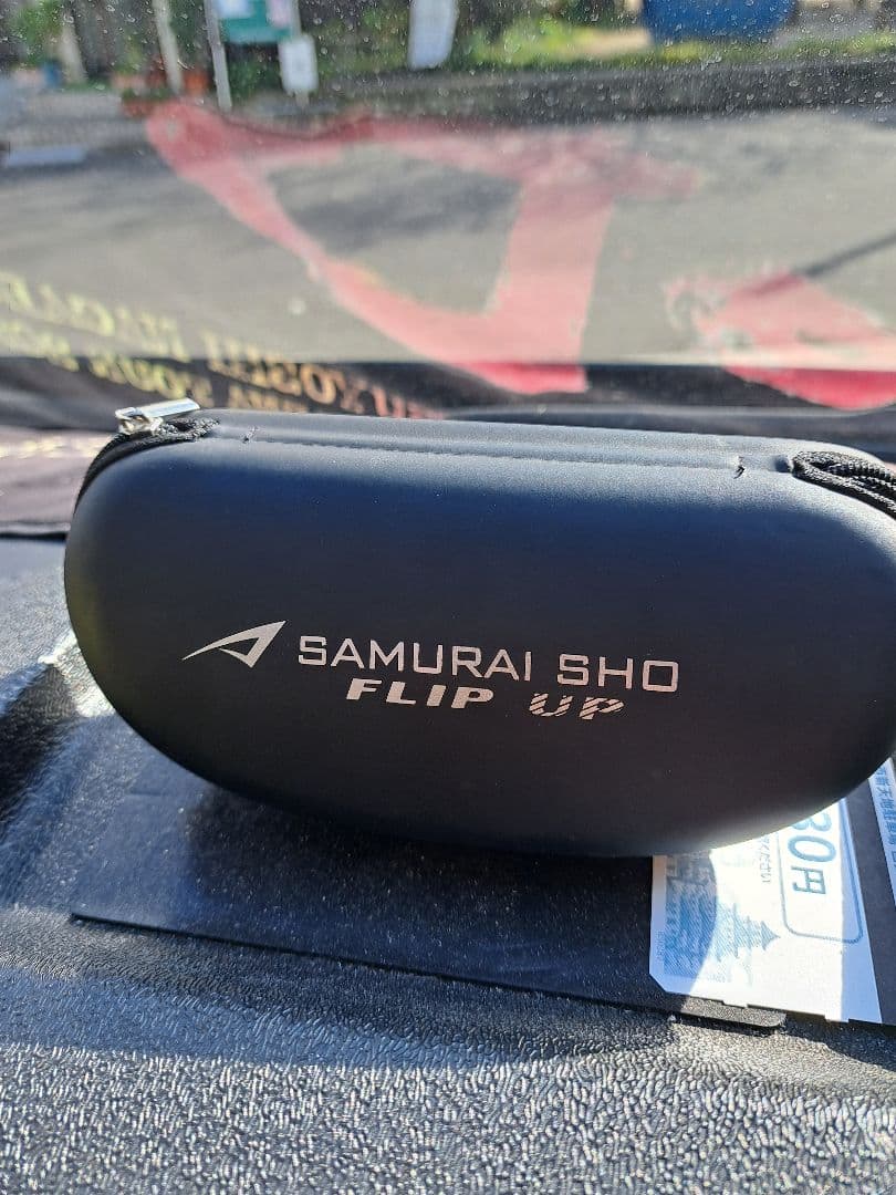 SAMURAI SHO FLIP UP サングラス グレー