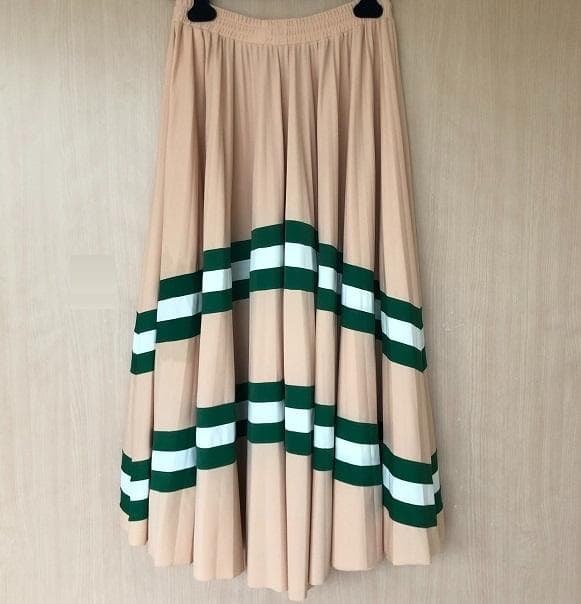 VALENTINO ヴァレンティノ プリーツスカート フレア ロング 春夏