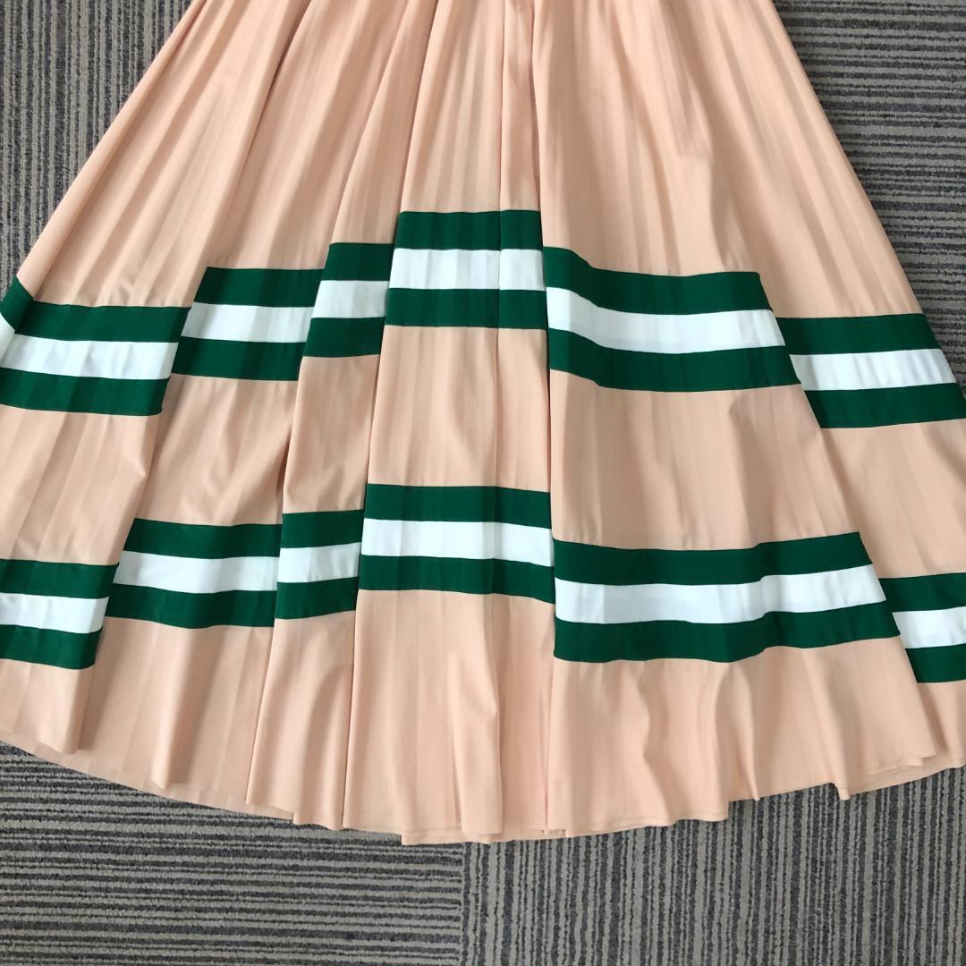 VALENTINO ヴァレンティノ プリーツスカート フレア ロング 春夏