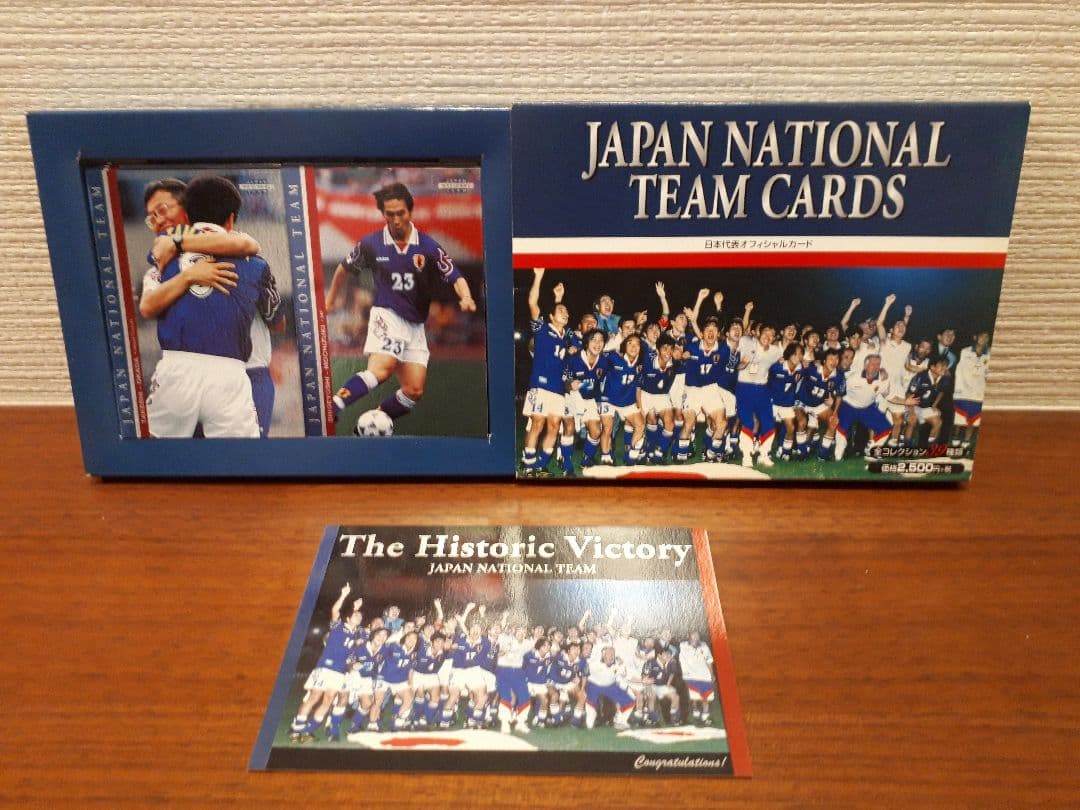 [再値下] サッカー日本代表　トレカボックスセット
