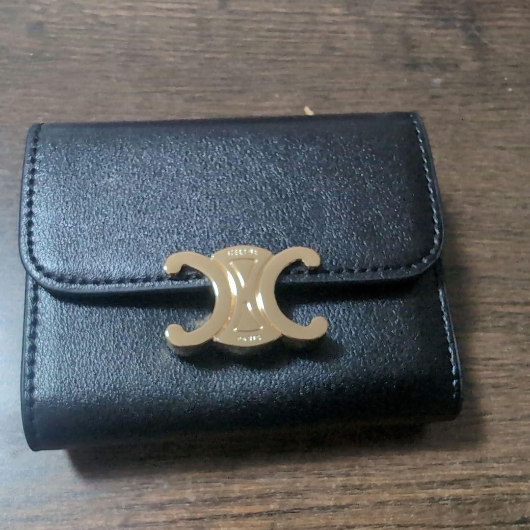 CELINE 入れ付きコンパクトウォレット トリオンフ