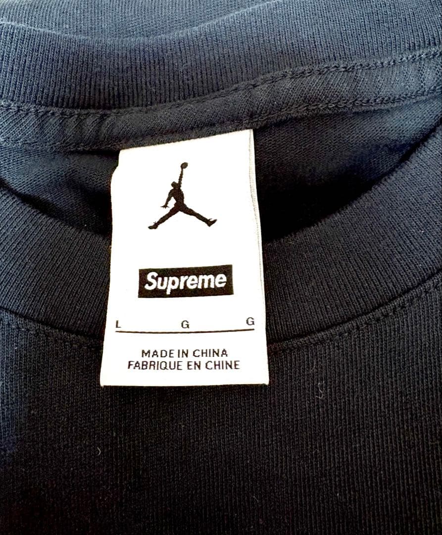 トップス Supreme x Jordan Biggie S/S Top \"Black\"