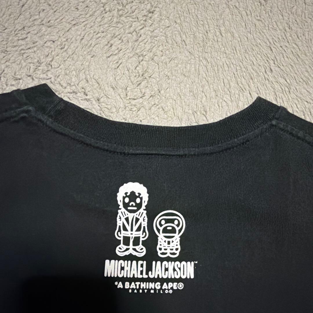 A BATHING APE BAPE マイケルジャクソン　tシャツ L マイケル