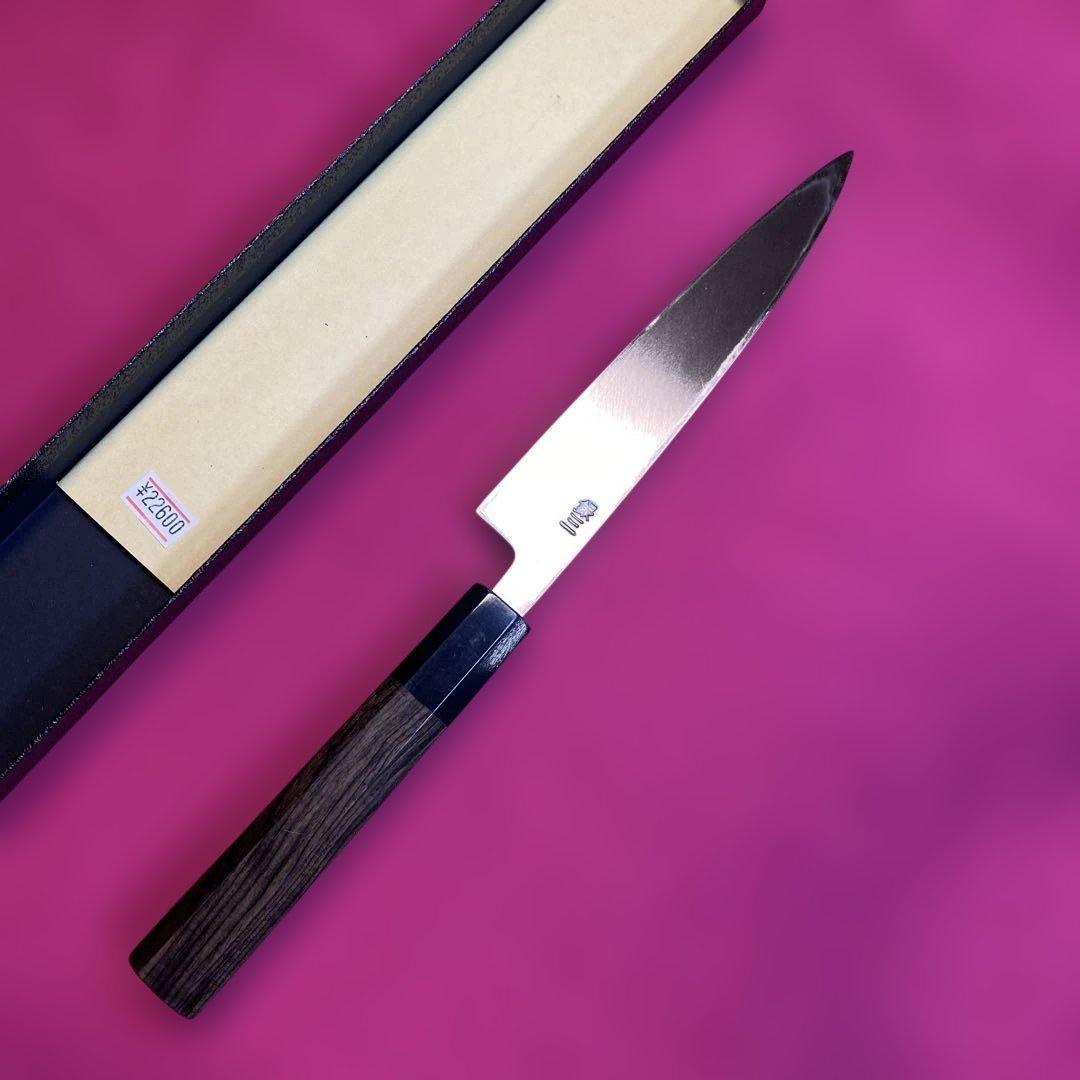 銀三　片刃ペティ包丁　150㎜ 5寸