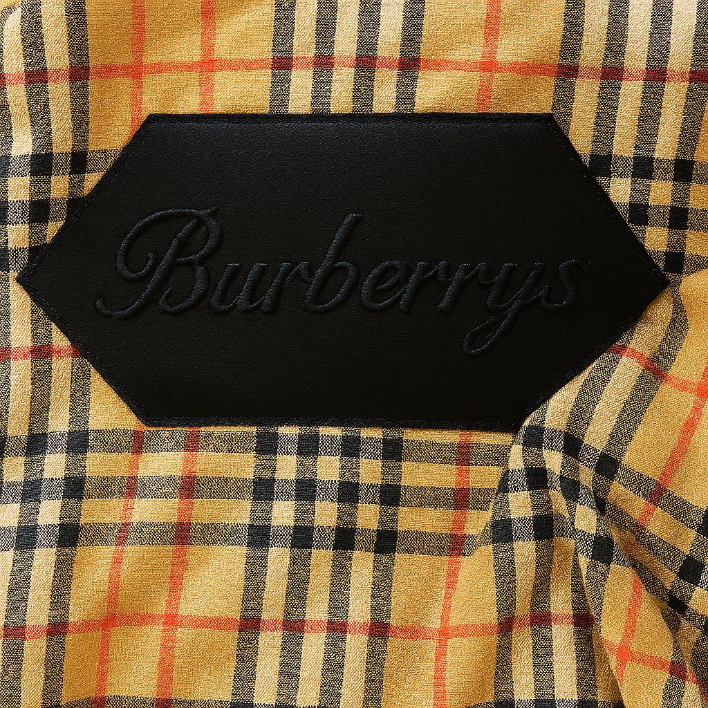 BURBERRY バーバリー ノバチャック裏地総柄２ＷＡＹハーフコート美品Ｓ