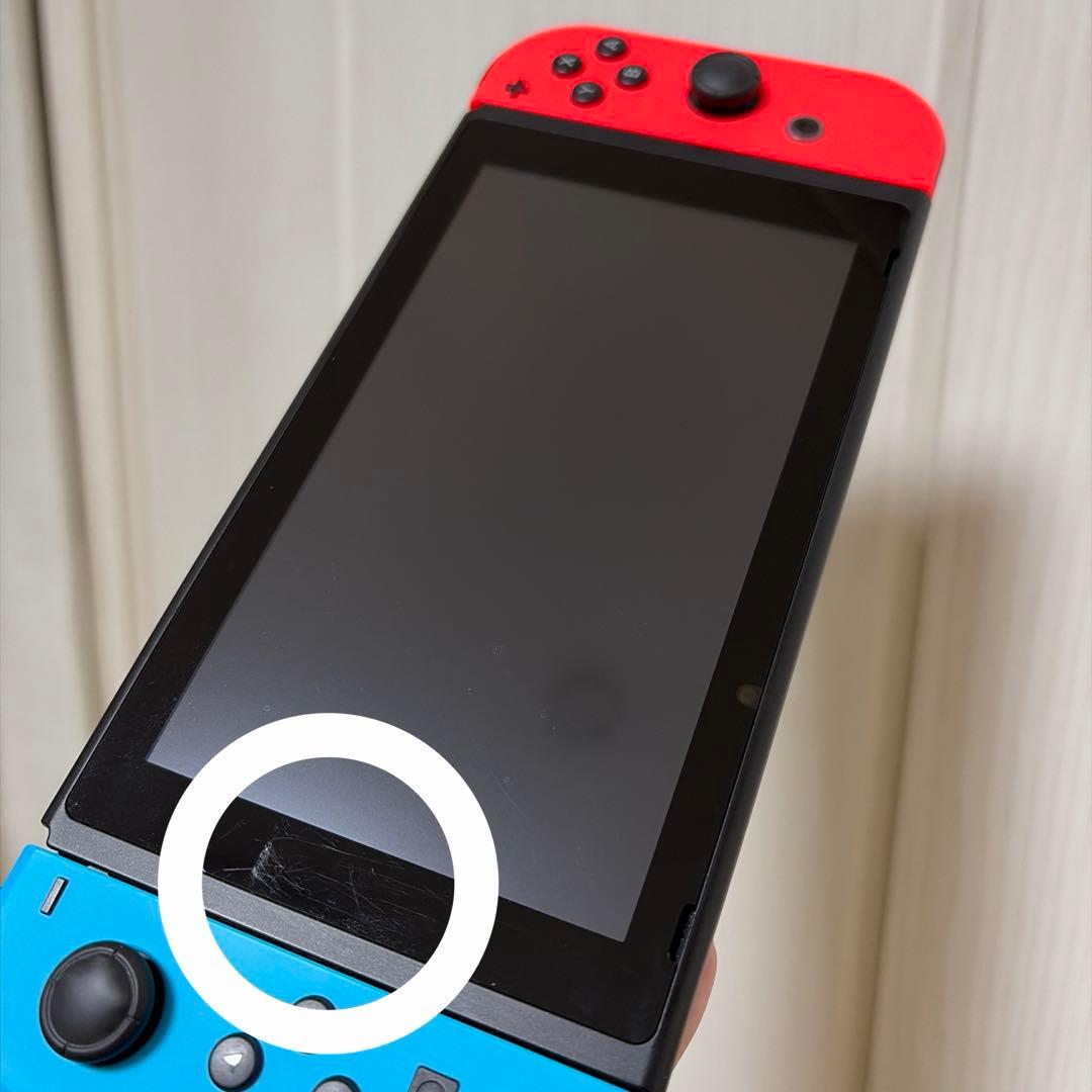 Nintendo Switch 本体 青/赤 Joy-Con ケース付き
