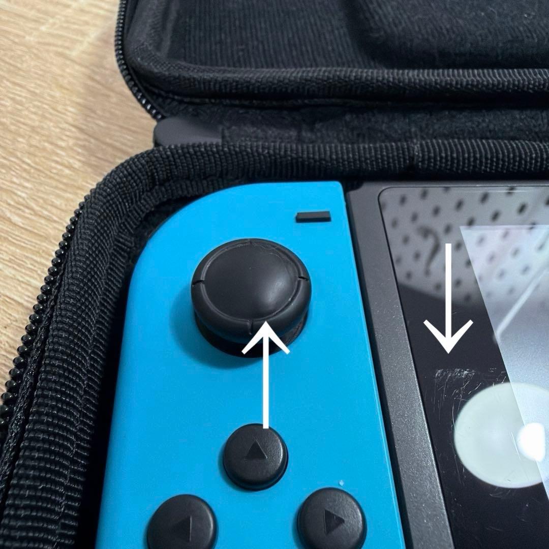 Nintendo Switch 本体 青/赤 Joy-Con ケース付き