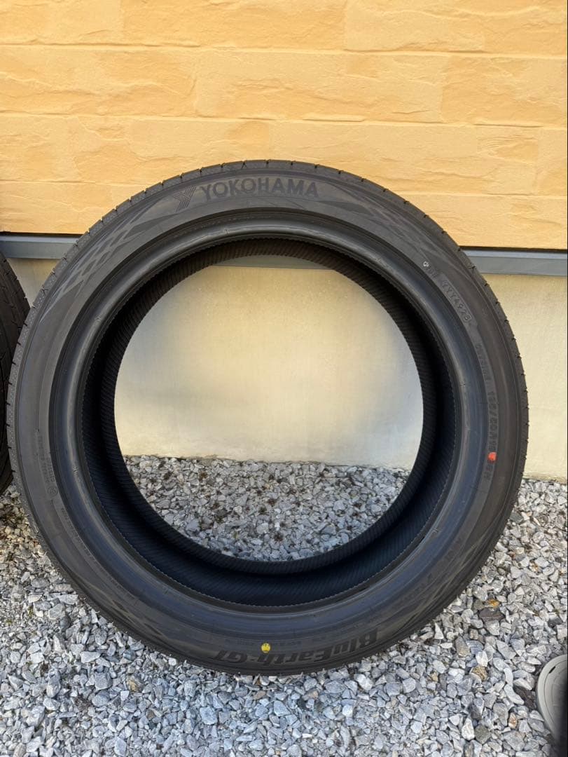 新車外し！25年製YOKOHAMA サマータイヤ 195/50R19 4本セット