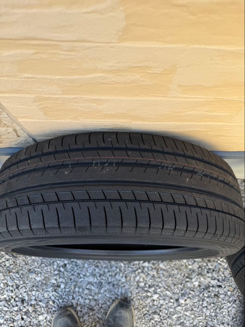 新車外し！25年製YOKOHAMA サマータイヤ 195/50R19 4本セット