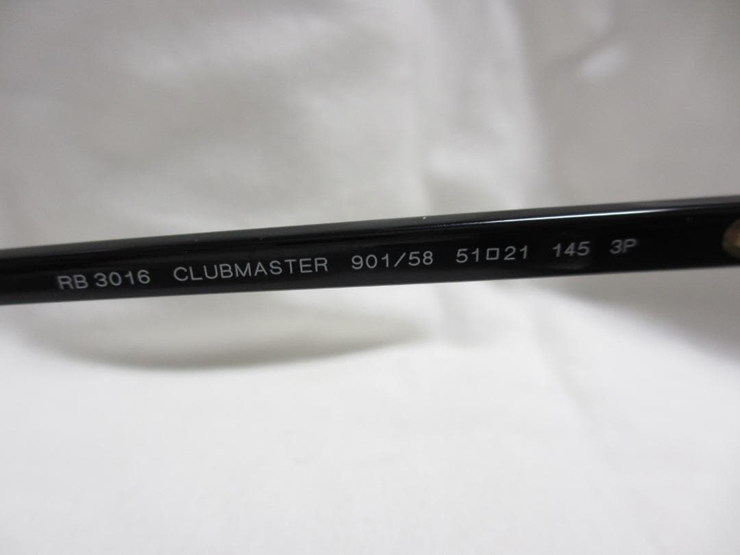 ★ RayBan レイバン サングラス　CLUBMASTER　RB3016