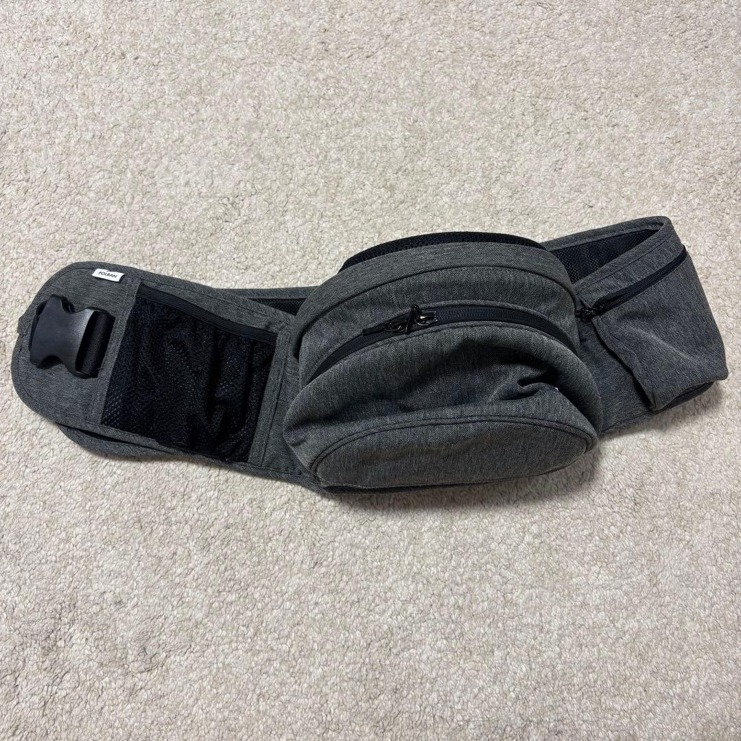 Polban Advance ヒップシート 7-36ヶ月 メランジグレー 美品