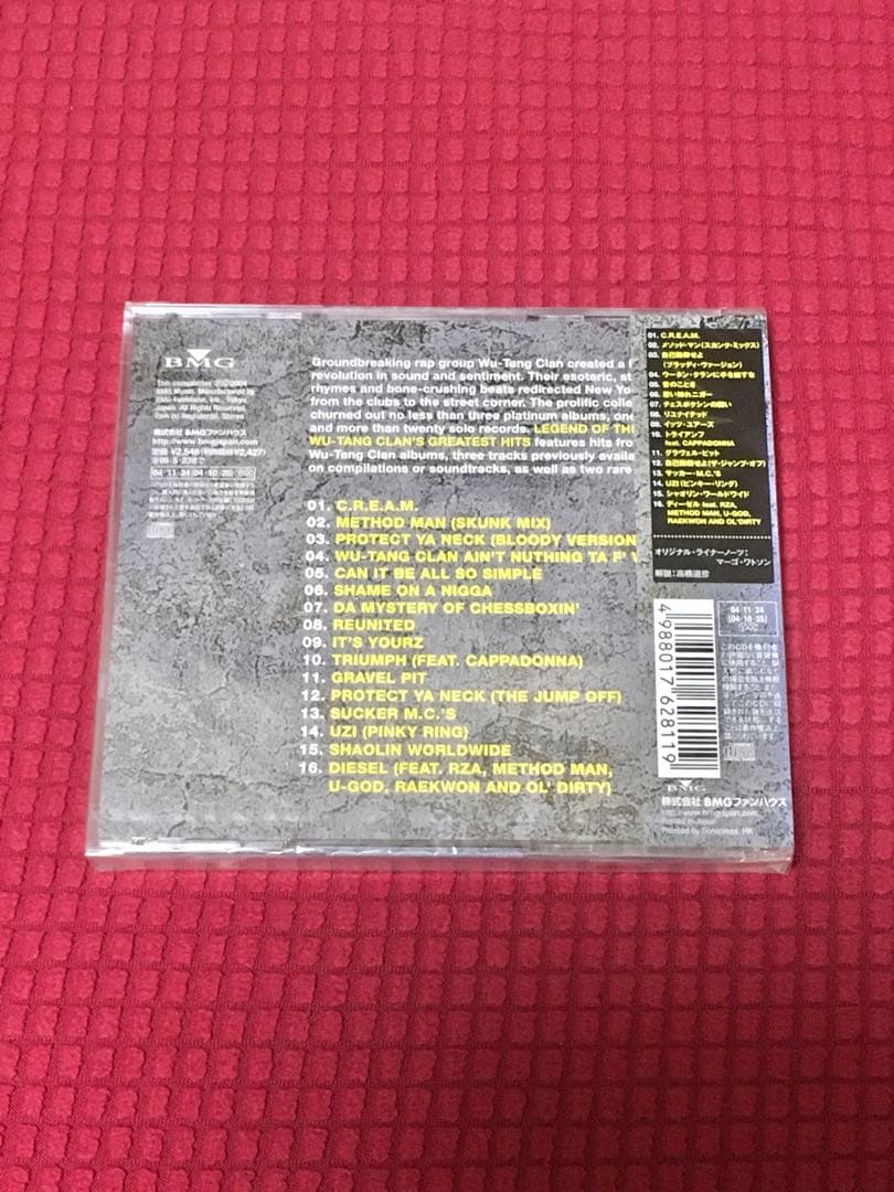 WU-TANG CLAN「グレイテスト・ヒッツ」CD 未開