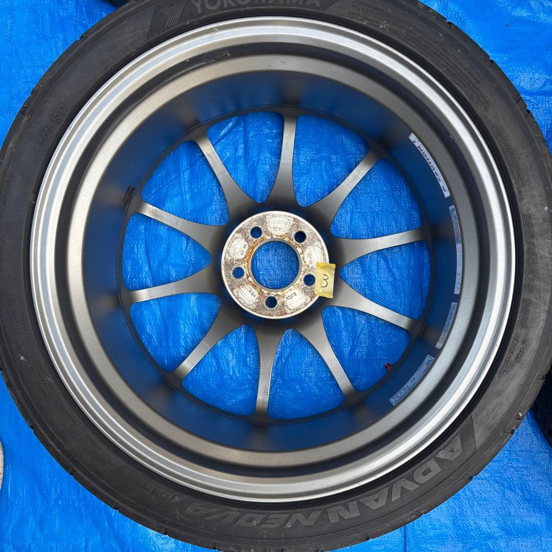 レイズ ボルクレーシング CE28SL 18in PCD100 5H 4本