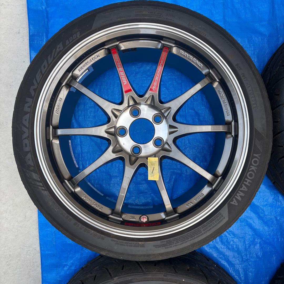 レイズ ボルクレーシング CE28SL 18in PCD100 5H 4本