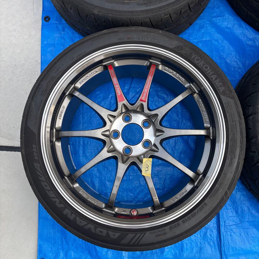 レイズ ボルクレーシング CE28SL 18in PCD100 5H 4本