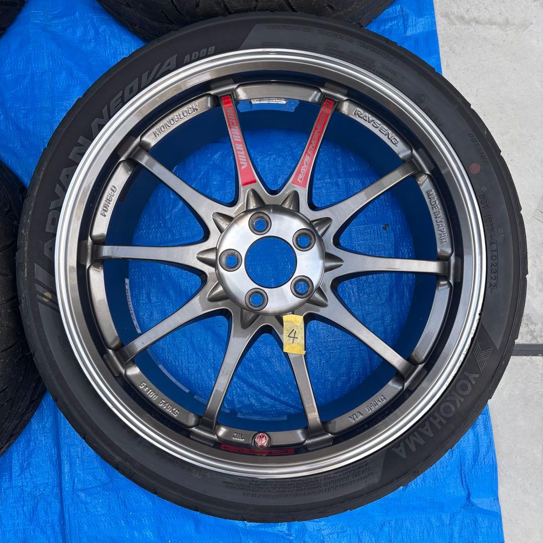 レイズ ボルクレーシング CE28SL 18in PCD100 5H 4本
