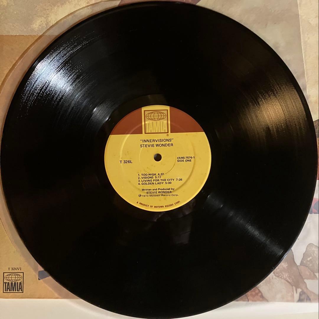 US盤 Stevie Wonder / Innervisions レコードLP