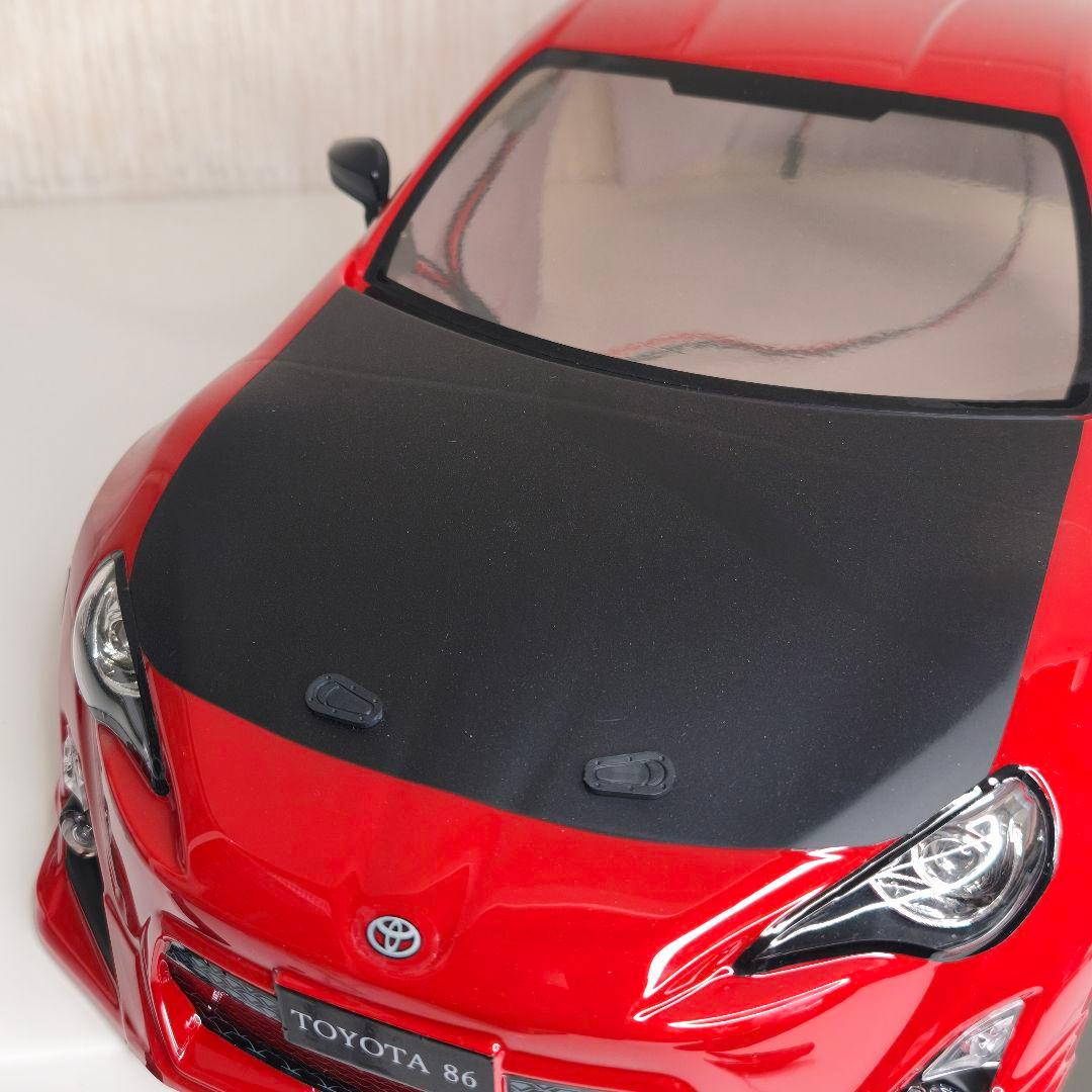 京商FAZER D2トヨタ86 RCカー用ボディ LED装着済み