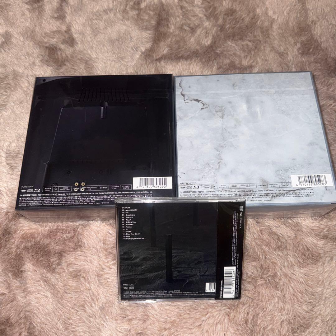 No.1 初回限定生産盤 No.Ⅰ ver、INZM ver 通常盤