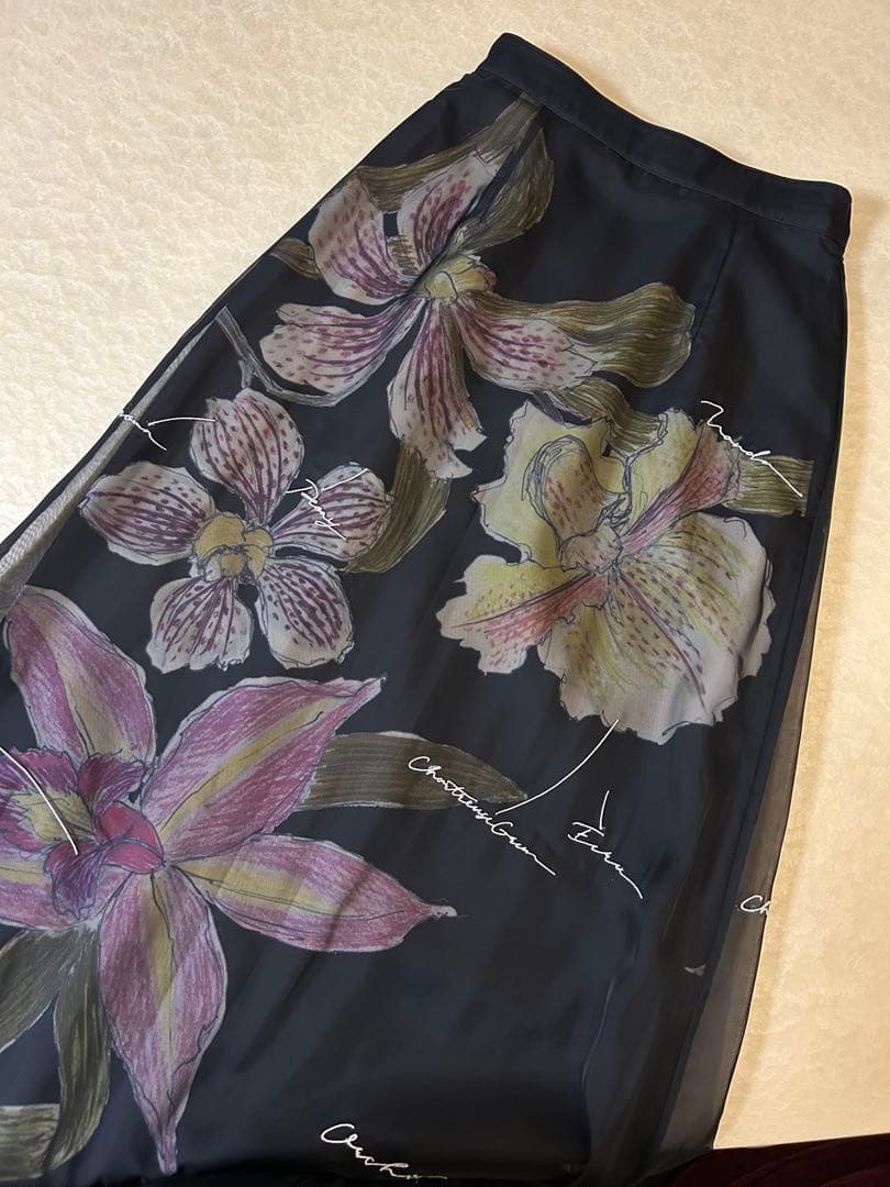 美品★ KEITAMARUYAMA SHEER LAYERED SKIRT