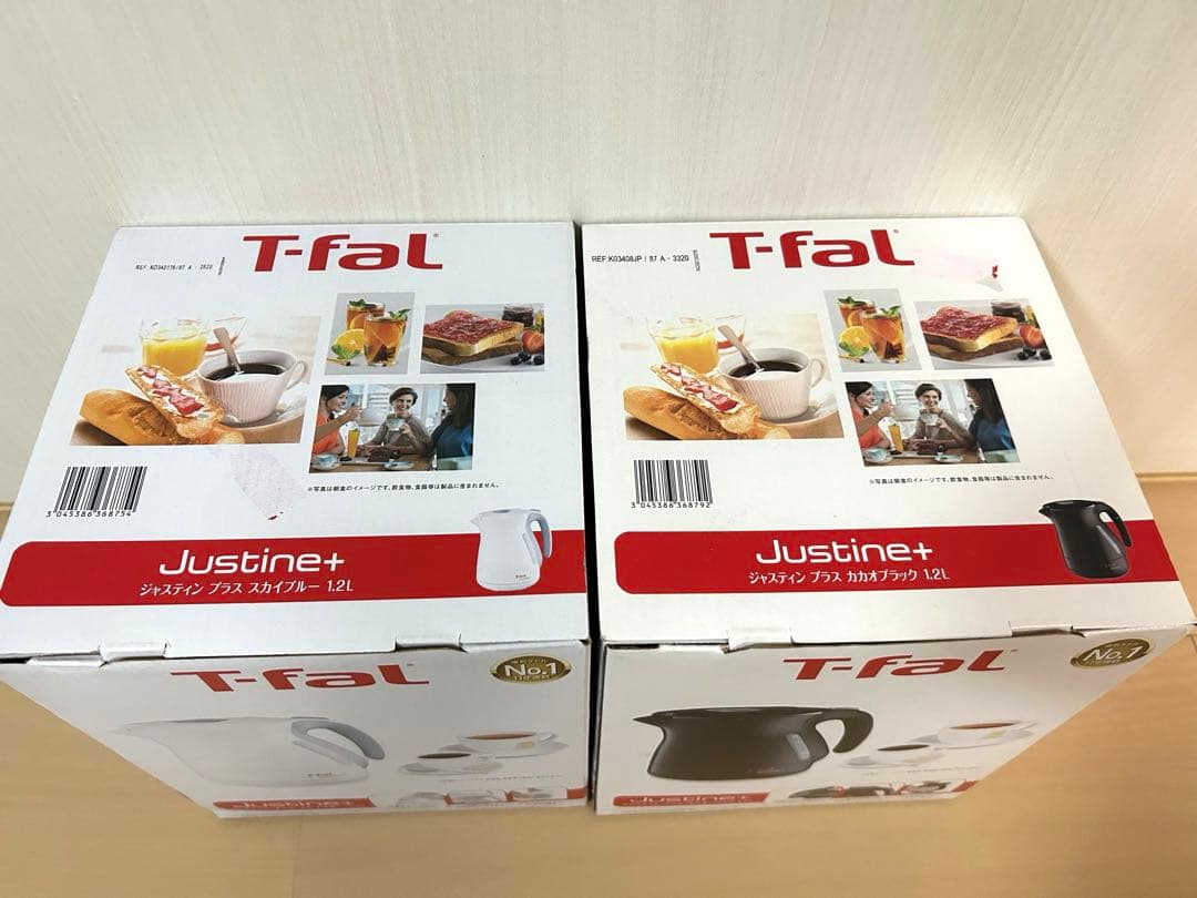 【２個セット】T-fal Justine+ 電気ケトル1.2L
