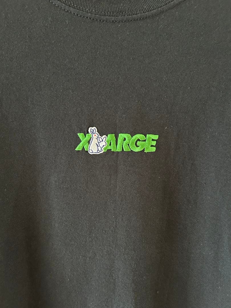 【激レア】XLARGE×FR2 コラボ　ロングTシャツ ブラック