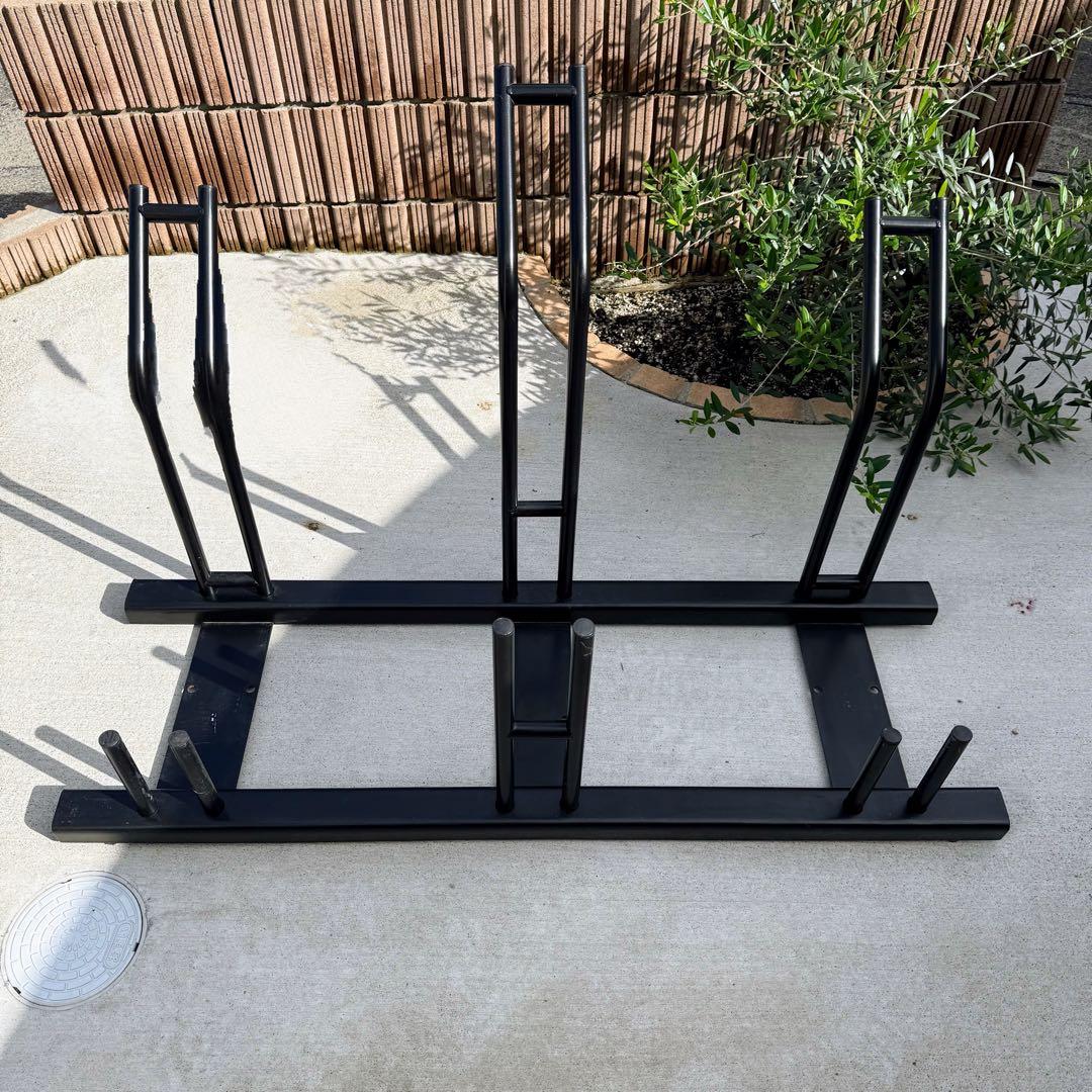 自転車スタンド 3台用 スチール製
