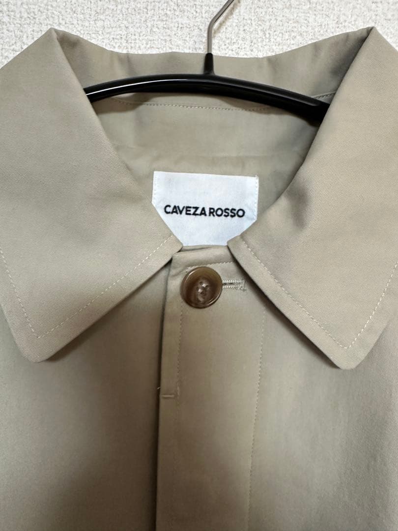 CAVEZA ROSSO ステンカラーコート　ベージュ