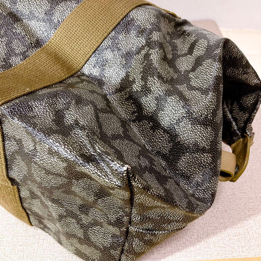 Yves Saint Laurent ボストンバッグ ジラフ ポーチセット