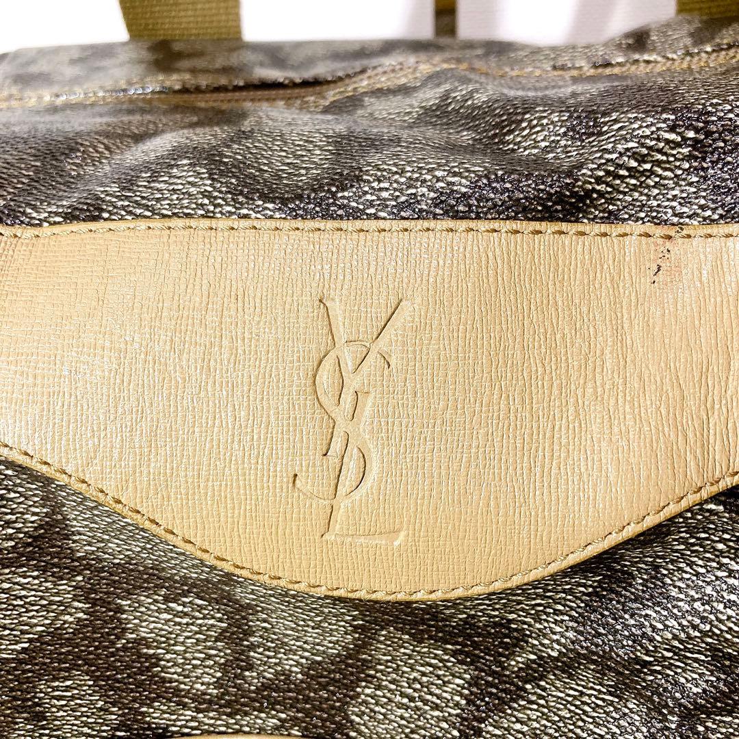 Yves Saint Laurent ボストンバッグ ジラフ ポーチセット